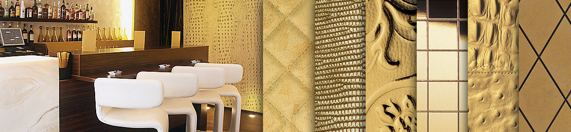 Wallface Wandpaneele gold Design